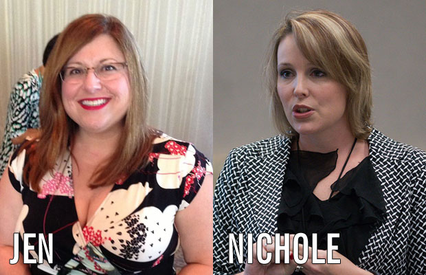 Jen Barnett, Nichole Kelly