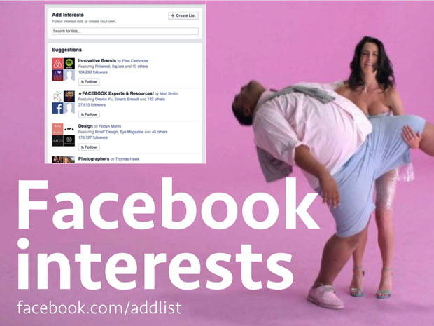 Facebook interests